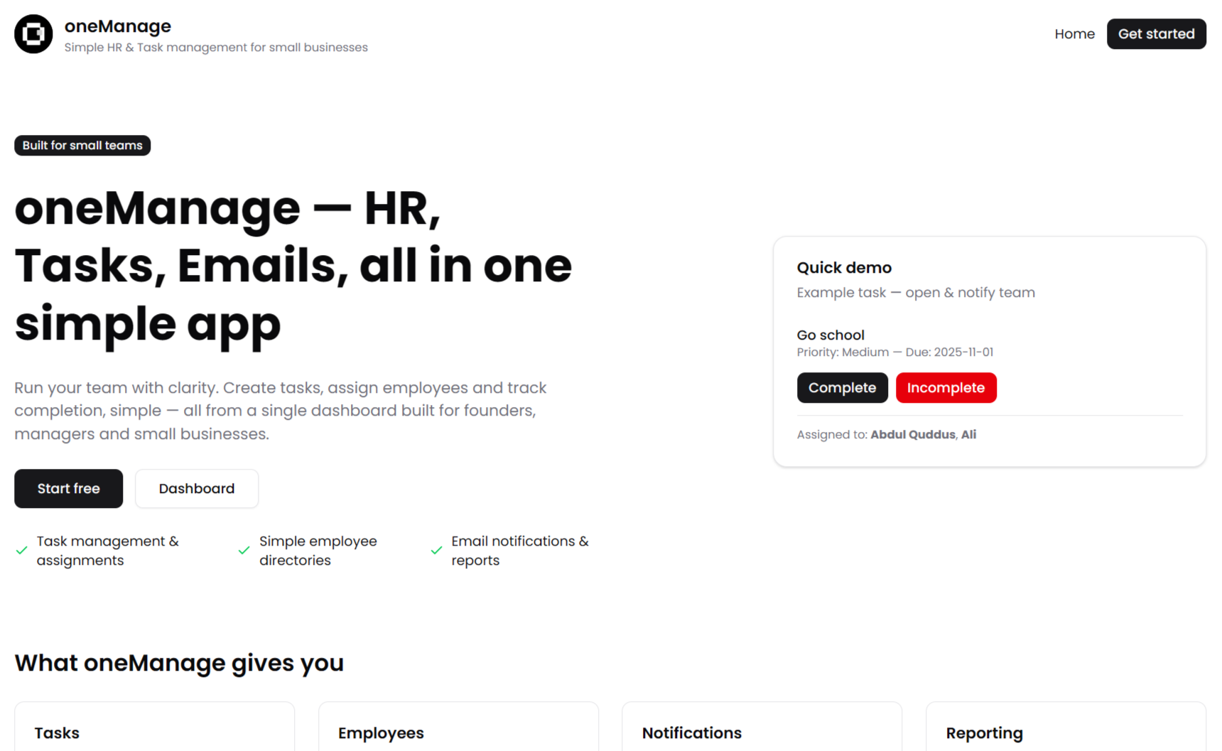 proj-onemanage